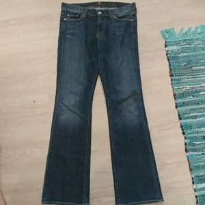 7 for all Mankind Bootcut Jeans EUC